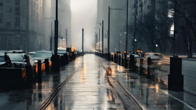 city in silence